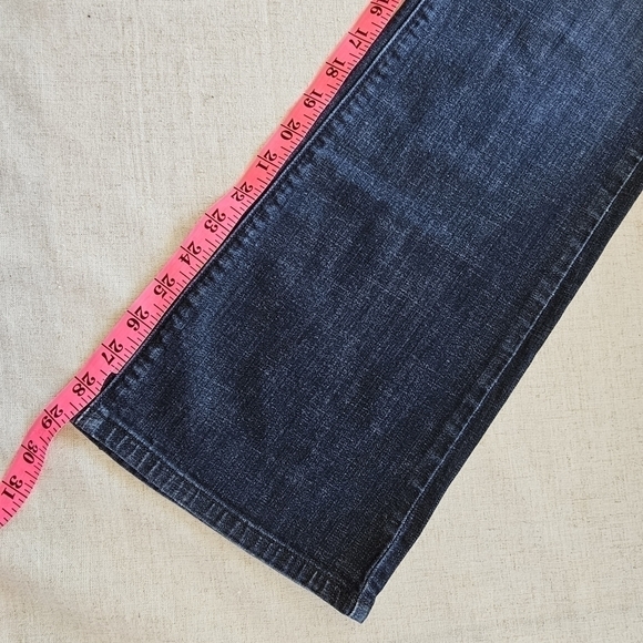 CJ by Cookie Johnson Cosmos Bootcut Denim Distressed Stretch Jeans Size 29 - Picture 10 of 15